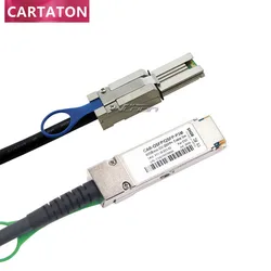 QSFP SFF-8436 Mini SAS SFF-8088 Cable 1 Meter 3 Ft