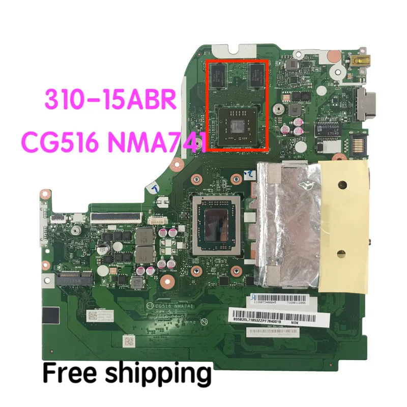 

Suitable For Lenovo Ideapad 310-15ABR Laptop Motherboard CG516 NMA741 NM-A741 A10-9600 CPU Mainboard 100% tested fully work