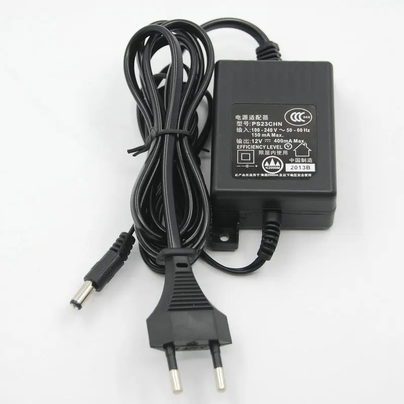 Adattatore CA alimentatore in linea PS23CHN per microfono ricevitore wireless SLX24 PGX24 BLX288 Ingresso 100-240 V, uscita 12 V CC