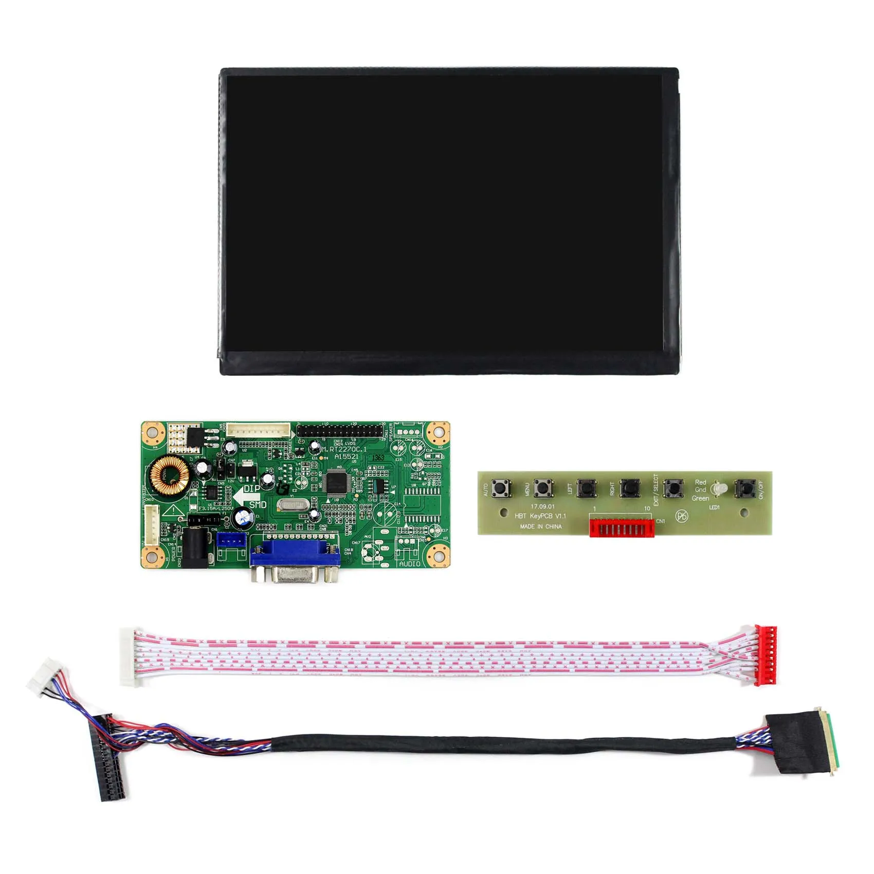 VGA LCD تحكم مجلس RT2270C-A العمل ل 7 "N070ICG-LD1 1280X800 LCD شاشة