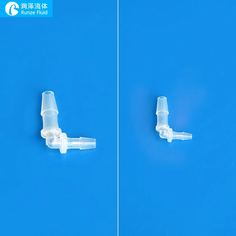 Hose Connector Fittings High Transparency PP Smooth Machining Quality
