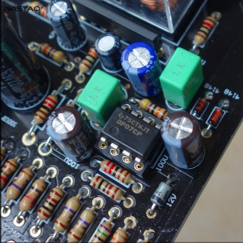IWISTAO 300วัตต์+ 300วัตต์TAS5630คณะกรรมการเครื่องขยายเสียงเสียงสเตอริโอคลาสDดิจิตอลOPA1632 P Reamp PCBAไฮไฟDIY