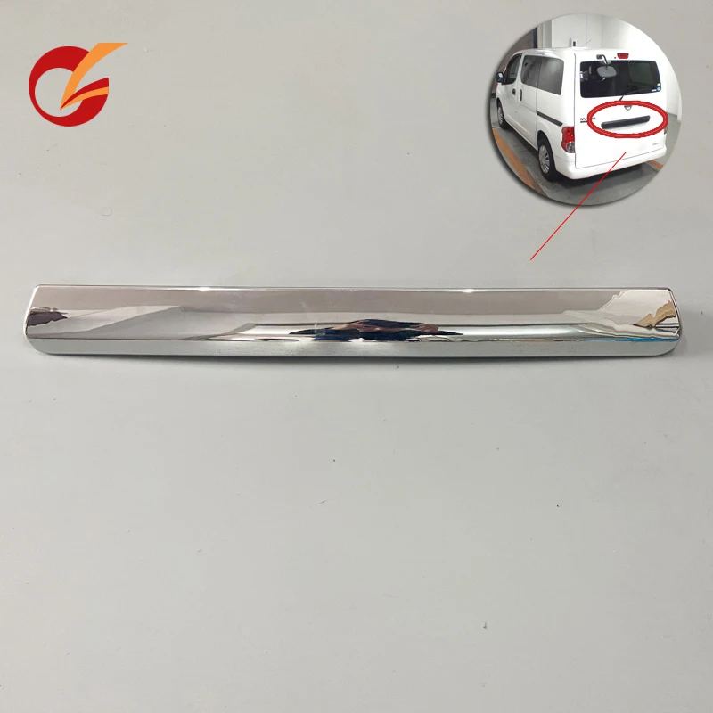 use for nissan van nv200 back door trunk trim garinish chrome