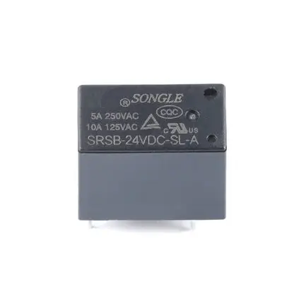 5PCS 4PIN Power relays SRSB-05VDC-SL-A SRSB-12VDC-SL-A SRSB-24VDC-SL-A 5V 12V 24V 5A