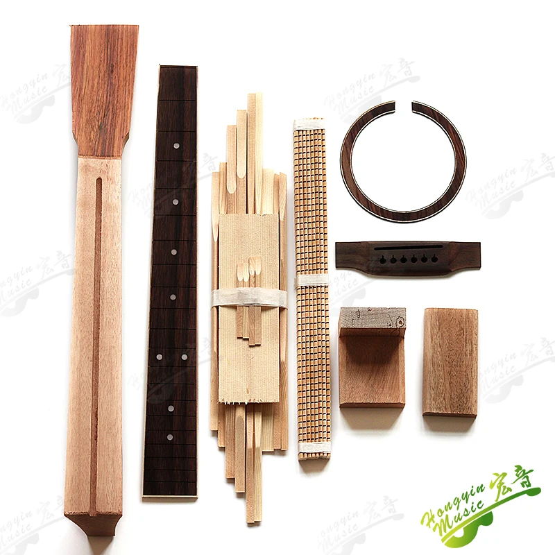 2A spruce face single rosewood plywood back side material combination guitar accessories material combination