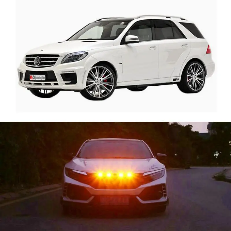 

Car Accessories Grille Light Lamp For mercedes w163 w164 w166 w251 w221 w220 r129 r230 w230 r170 r171 r172 r199 w176 w168 w169