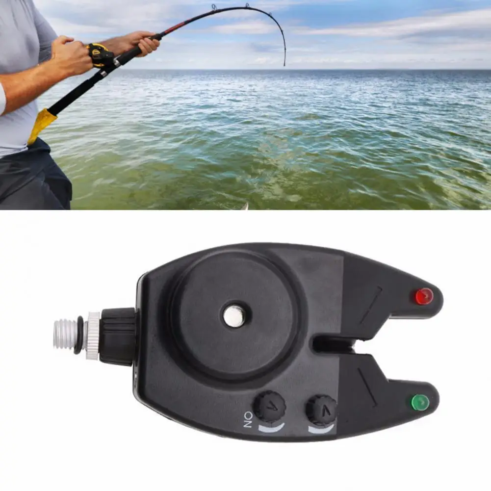 

Hot! Fishing Bite Alarm Electronic Intelligent ABS Easy to Install Angling Bite Indicator for Fishing Rod