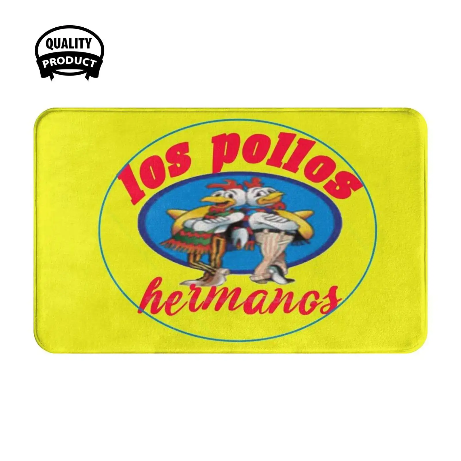 Hermanos Soft Cushion Home Carpet Door Mat Car Rug Hermanos Heisenberg Walter White Chicken Meth Albuquerque Jesse Pinkman New