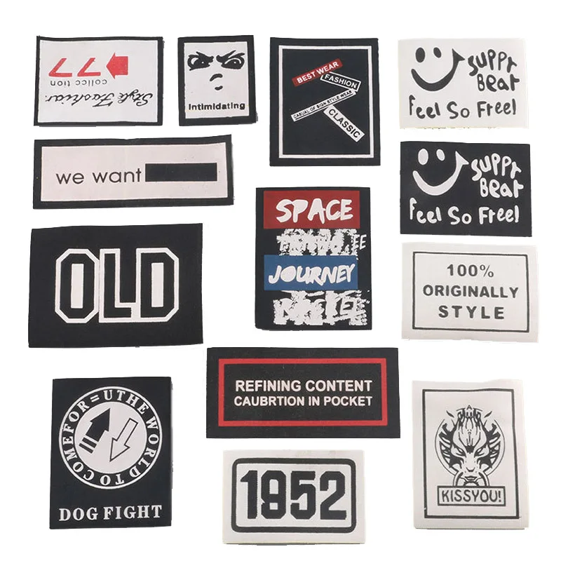 Fabric Embroidered Fusible Sew Iron On Patches For Clothes Clothing Dress Jackets Stickers Applique Apparel Briefcase Badges