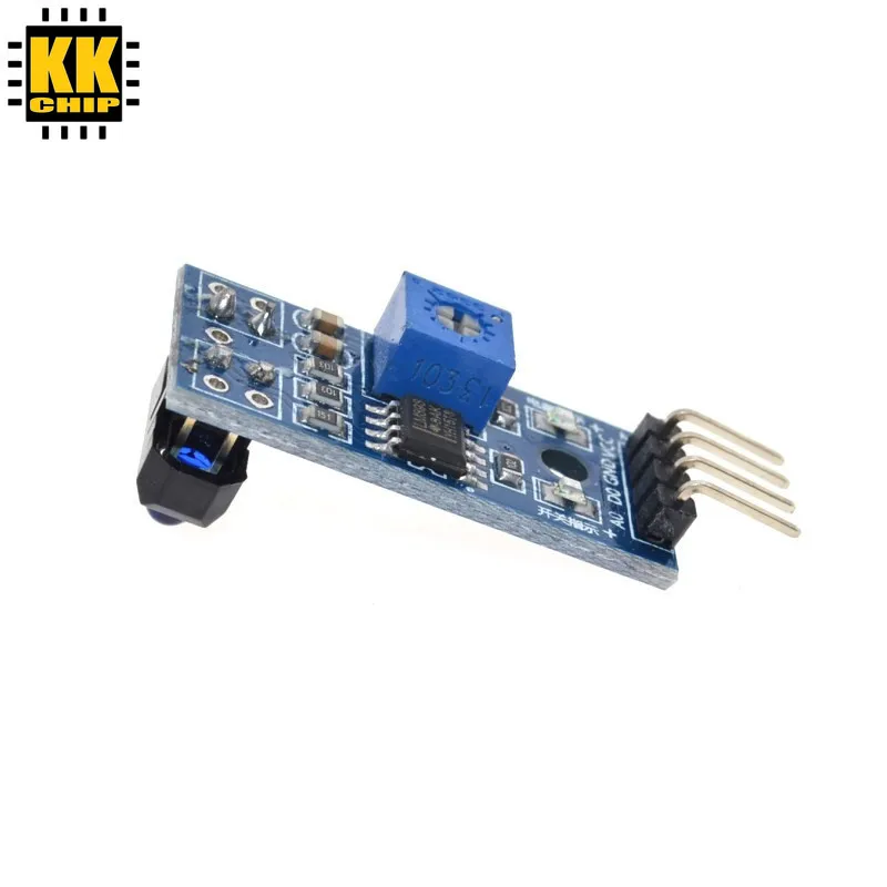 TCRT5000 Infrared Reflective IR Photoelectric Switch Barrier Line Track Sensor Module blue