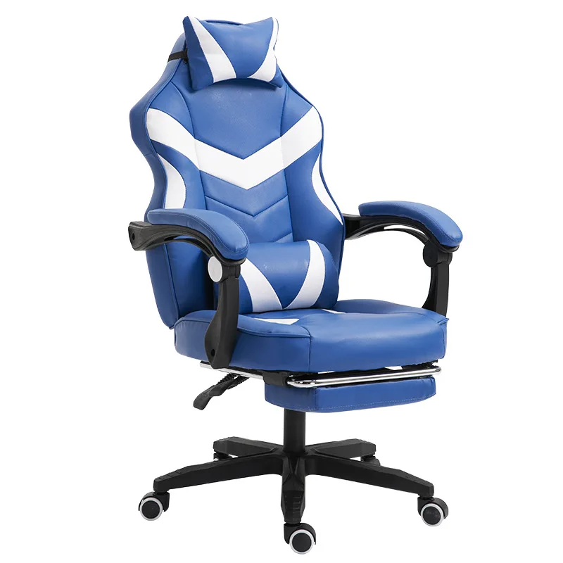 Gaming Chair Electrified Internet Cafe Pink Armchair High Back Computer Office Furniture Executive Desk Chairs Recliner