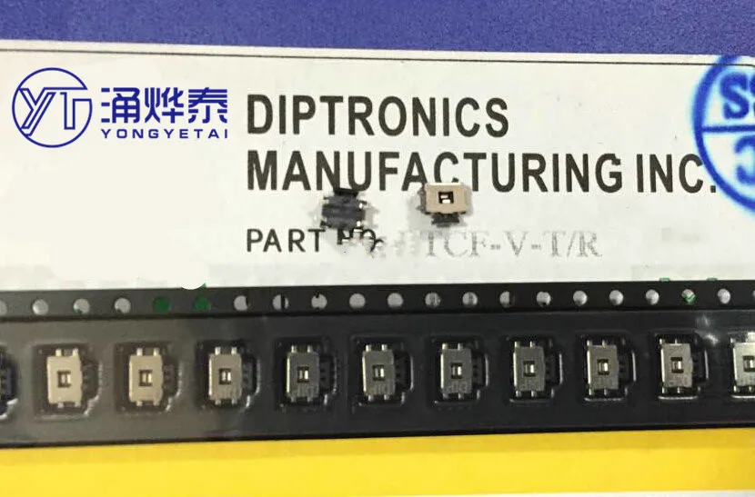 YYT 20PCS PTCF-V-T/R patch 4.7*4.5*1.67 in the tortoise side press the touch switch