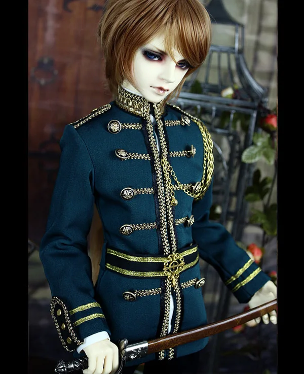 New doll clothes noble prince  retro short military uniform uniform for DD SD 1/3 uncle Accept Custom Doll Accessories