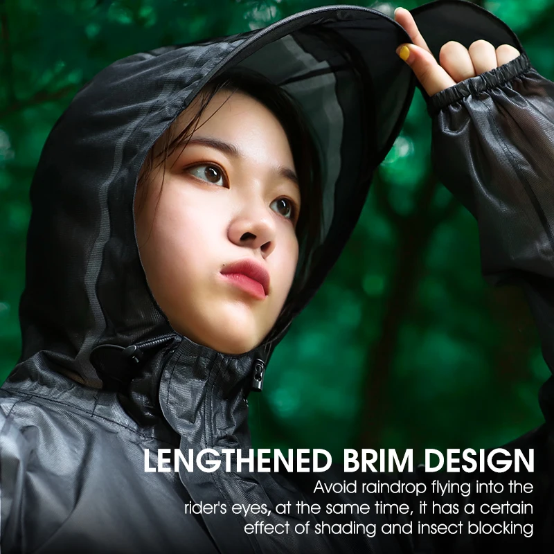 WEST BIKING Waterproof Cycling Jacket MTB Bicycle Bike Rain Jacket Raincoat Outdoor Sport Windproof Cycling Clothing Equipment