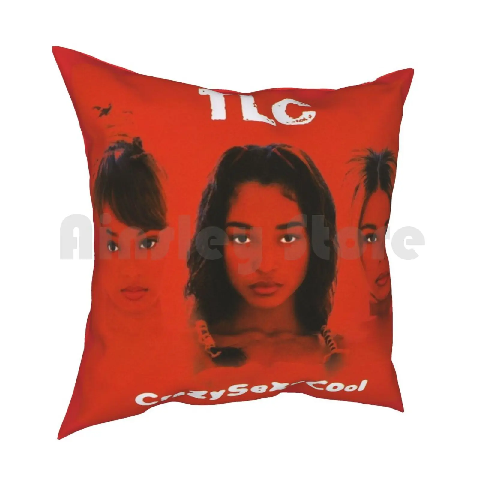 Crazysexycoool Pillow Case Printed Home Soft DIY Pillow cover Tlc Music Tlc Tlc Crazy Sexy Cool Crazysexycool Tboz Chilli