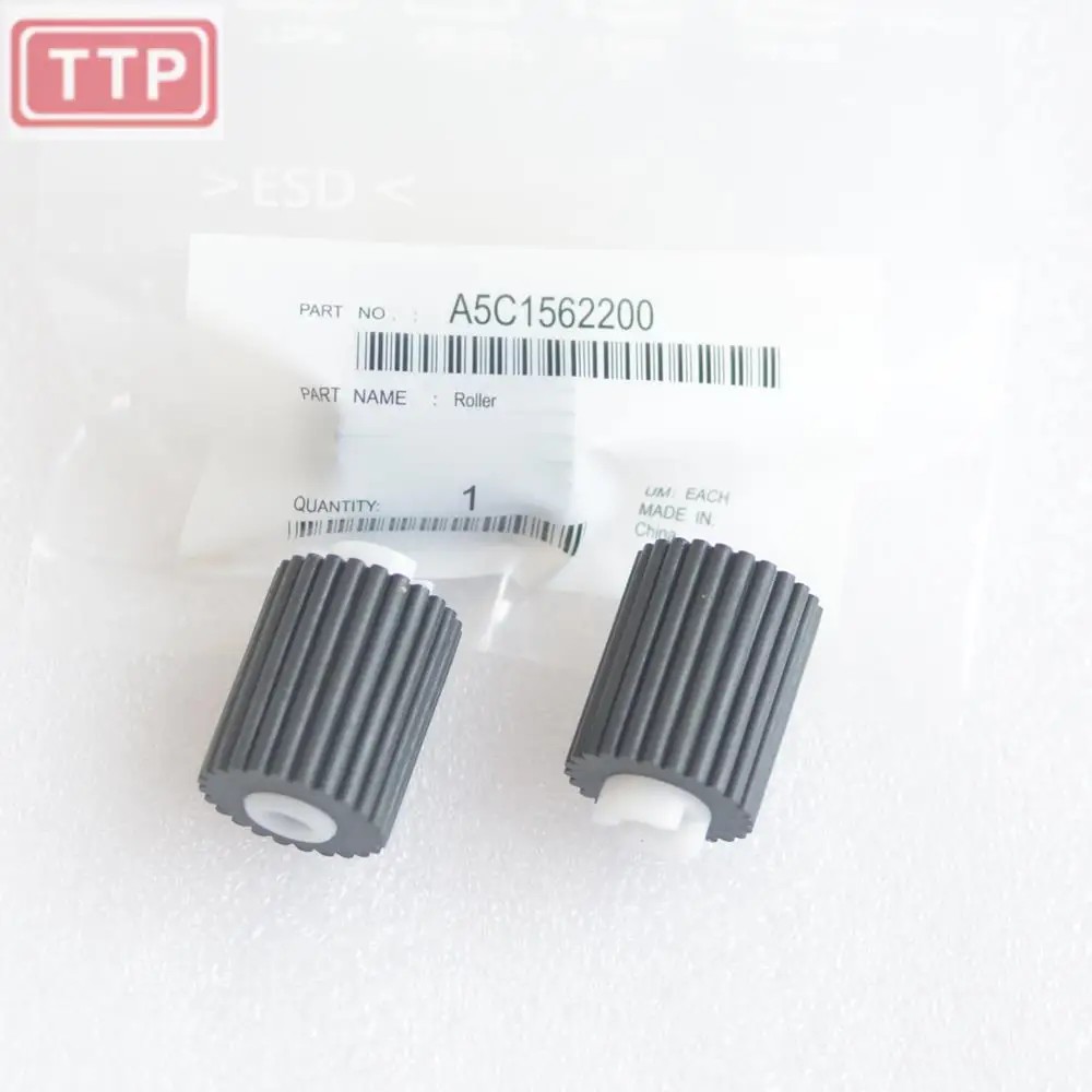 20pc A5C1562200 PickUp Feed Separation Roller For BH363 BH454 C652 C554 C654 C754 Feed Roller Copier Spare Parts