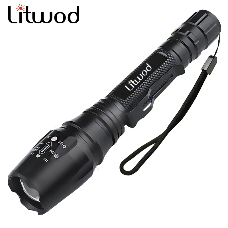 XHP50.2 Camping Light Torch Led Flashlight Sport Bulbs Aluminum 8000 Lumen Outdoor Shock Resistant Rechargeable Adjustable 10W