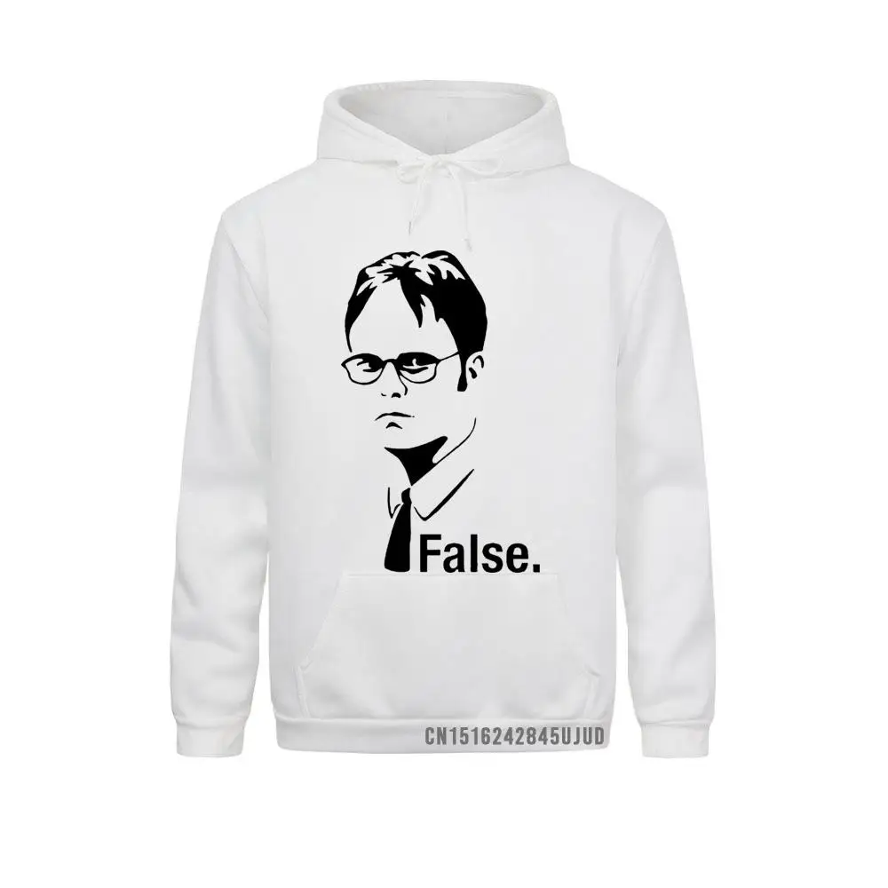 The Office False Schrute Tv Series Man Sportswear Long Sleeve Hood Hoodie Men Friend Fitness Harajuku Clothes Camiseta Hombre