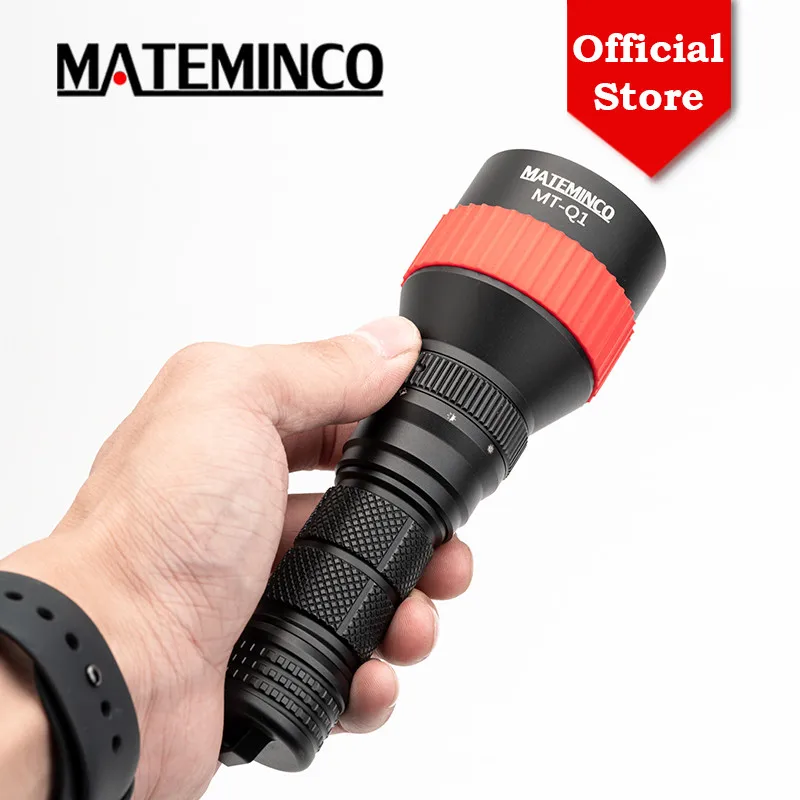 Mateminco MTQ1 XHP50.2 2230lm 21700 Battery Scuba Diving Underwater Dive Torchlight LED Flashlight for Diving