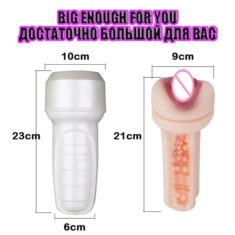 Sex Toys for Men Realistic Vagina Artificial Pocket Pussy Real Vaginal Sextoys Silicone 18 Adult Product Male Masturbators Cup