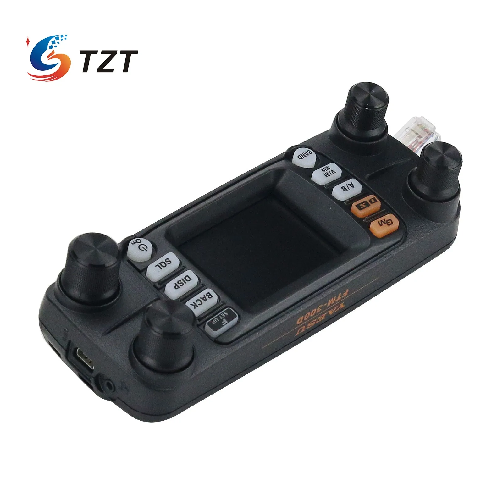 TZT لـ YAESU FTM-300DR جهاز إرسال واستقبال ثنائي النطاق جهاز إرسال واستقبال رقمي متنقل للسيارة راديو متنقل بلوتوث لتحديد المواقع