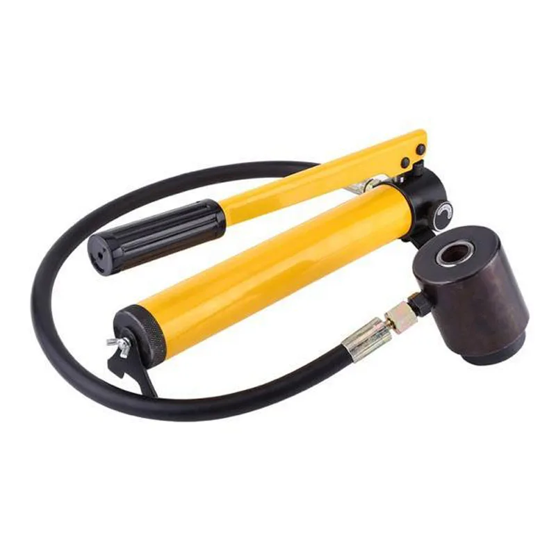 Imagem -03 - Conjunto de Cortador de Conduíte Elétrico Knockout Punch Kit de Ferramentas Hidráulicas Syk8b 8ton Morre