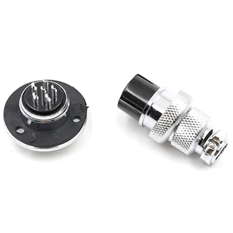 GX16 GX20 French Waterproof Aviation Connector 3P2P4P5P6P7P8P9P10P12P14Pin Circular Welding Male Female Air Industry Socket Plug