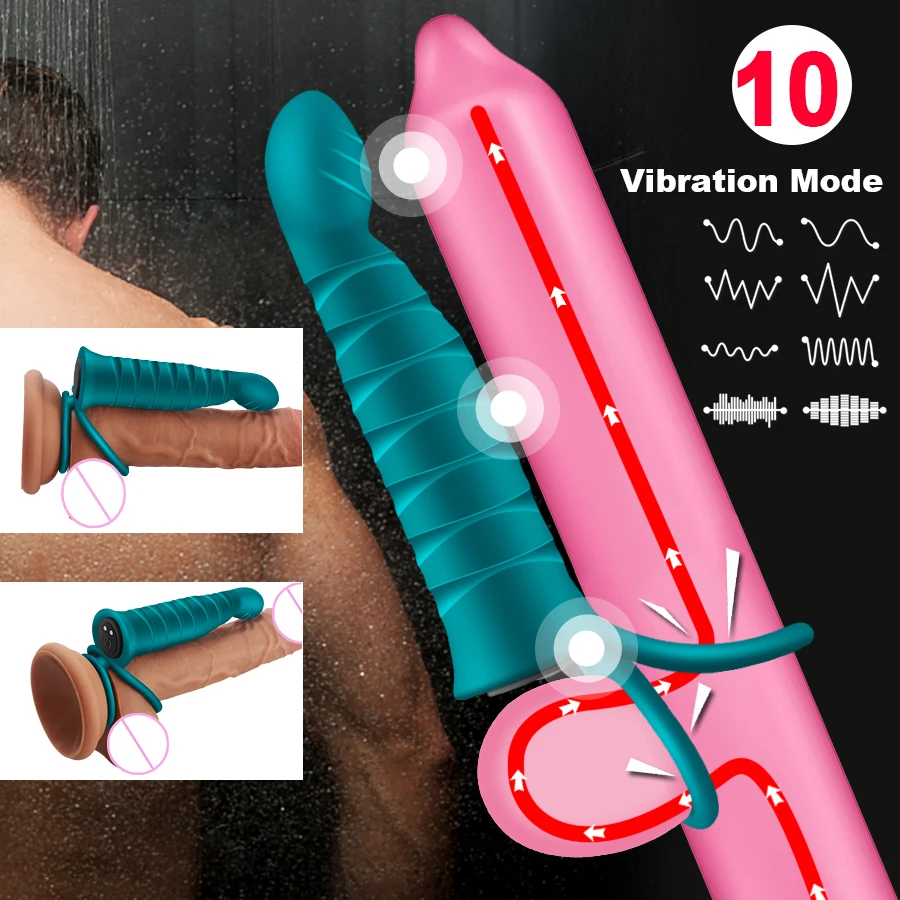 Wireless Remote Vibrator Cock Ring Penis Anal Butt Plug Vibrator Massager for Men Women Sex Tools for Couples Adult Sex Product