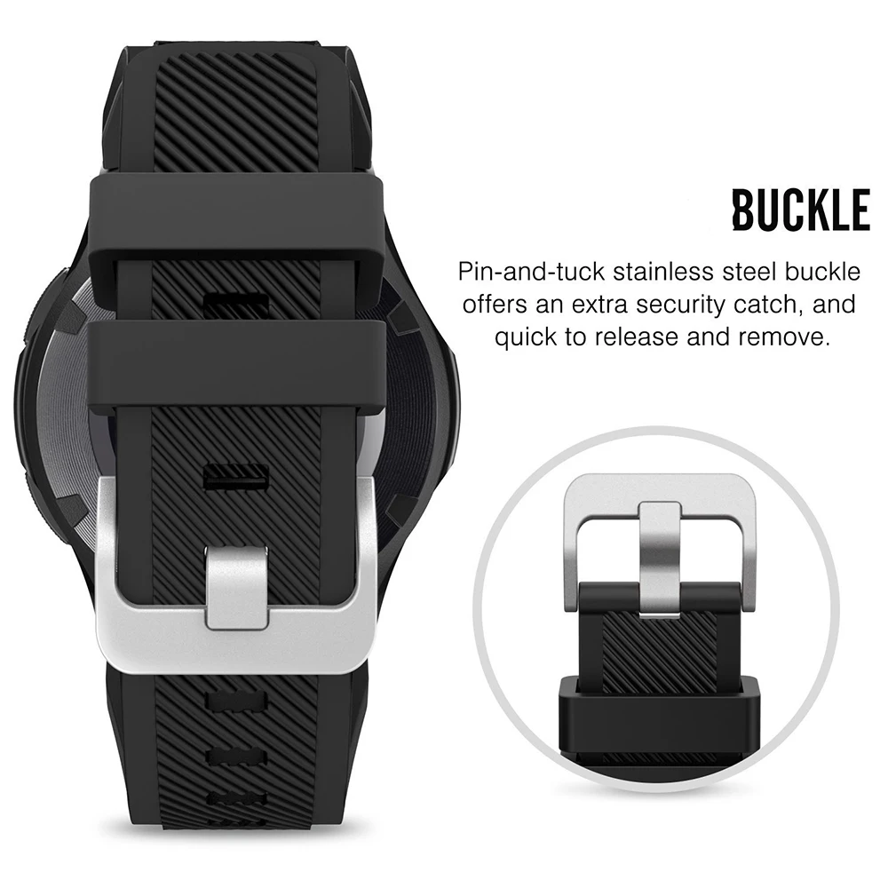 22Mm Silicagel Horloge Band Strap Voor Huami Amazfit Stratos Gtr 47Mm Smart Horloge Voor Amazfit Tempo Stratos 2/2S 3 Bandjes Armband