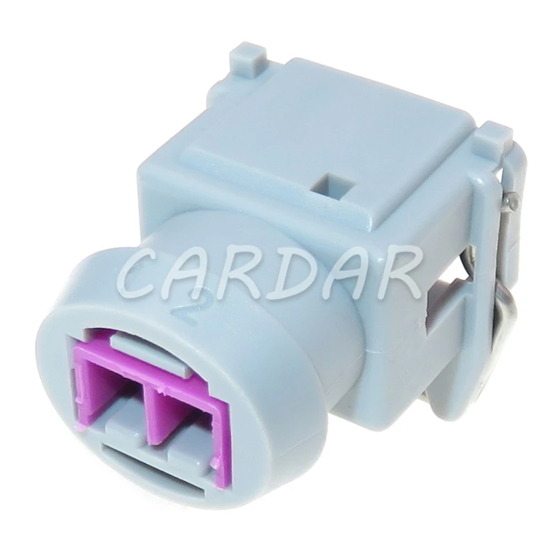 1 Set 2 Pin 3.5 Seires Automobile Unsealed Socket AC Assembly Electric Wire Harness Female Plastic Housing Connector 144473-7