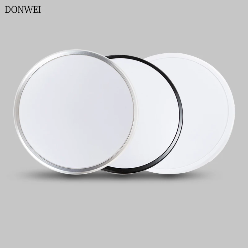 

DONWEI LED Ceiling Lamp 15W PIR Motion Sensor Indoor Light Surface Mounted Auto Smart Sounds Control Ceiling Light AC 110V 220V