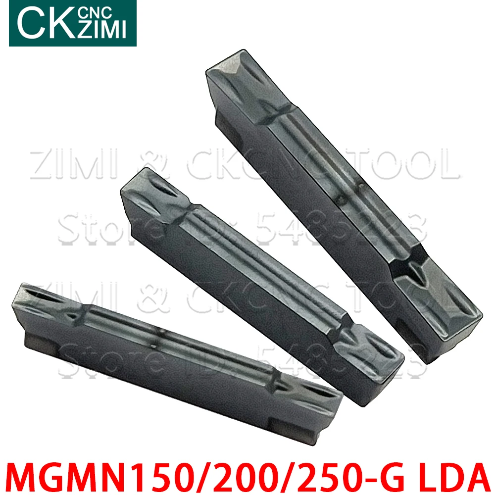 MGMN150-G LDA MGMN200-G LDA MGMN250-G LDAคาร์ไบด์ตัดร่องเครื่องกลึงCNCเครื่องมือMGMNสำหรับเหล็กสแตนเลส