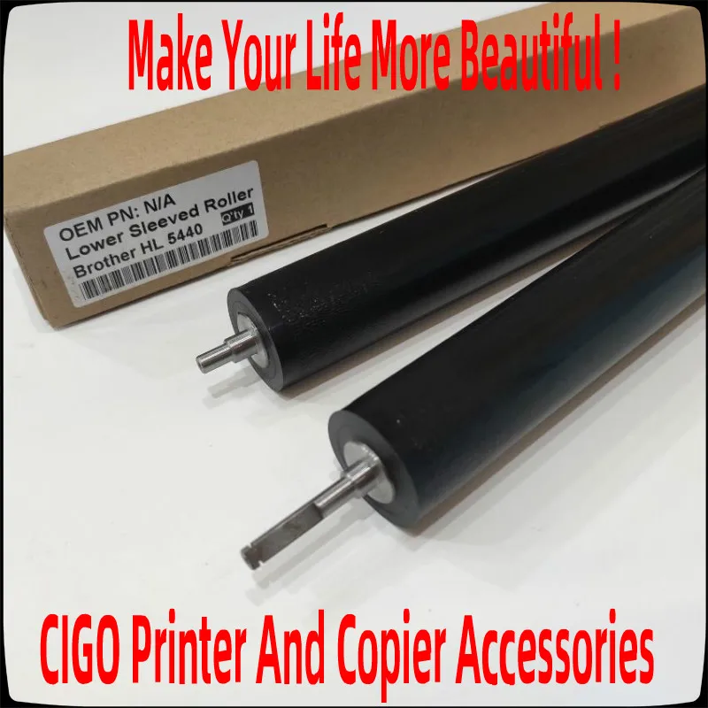Lower Fuser Pressure Roller For Brother HL-5440 HL-5450 HL-5470 HL-6180 Printer,DCP-8110 DCP-8150 DCP-8155 Lower Fuser Roller