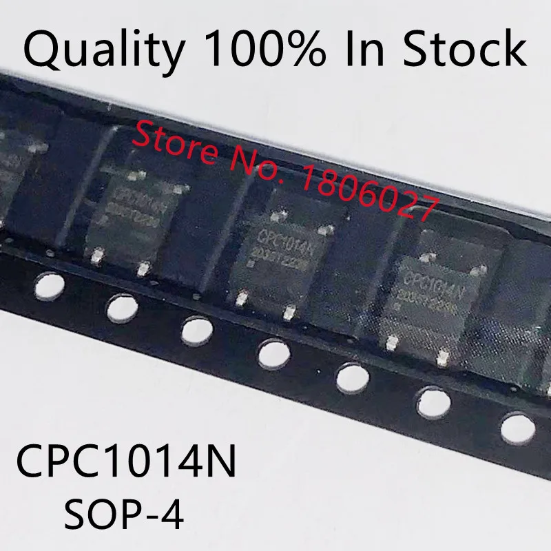 10PCS/LOT   CPC1014N  1014  1014N   SOP-4  new original optocoupler