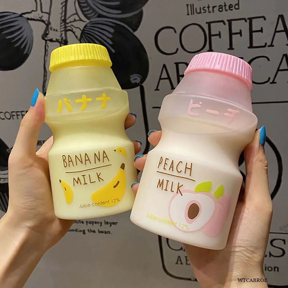 Kitchen Items Cute Gourd Kids Children Drinking Frosted Water Bottles Milk Sports Bottle Portable Shaker Water bottle Water Jug