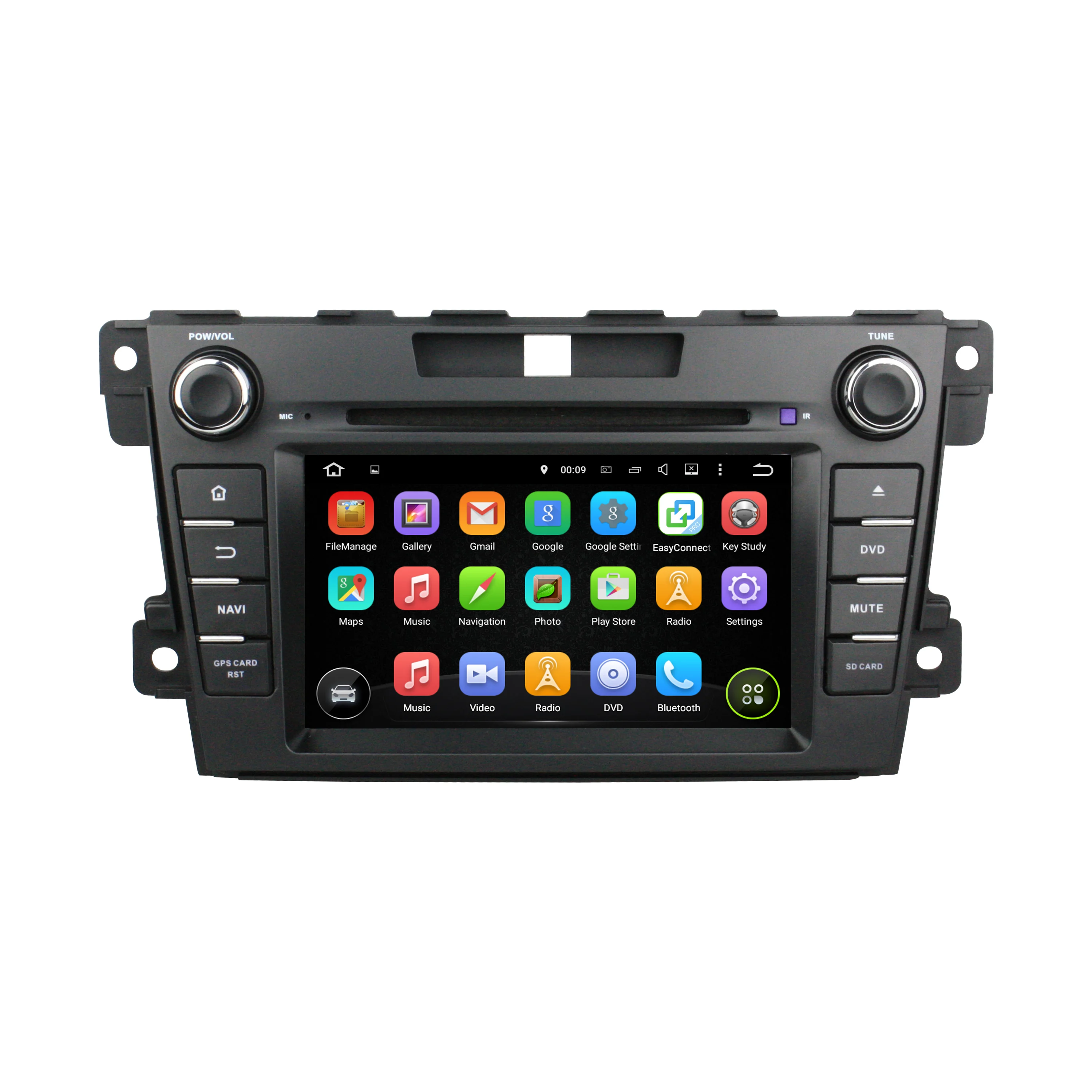 

7" 2 Din 8+256GB 8 Core Android 14 MT8667 Multimedia Player For Mazda CX-7 2012-2013 Car Radio Audio Stereo DVD Player DSP GPS