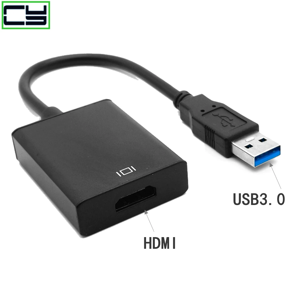 

USB 3.0 к HD-совместиму женскому аудио-видео адаптеру-конвертер для ПК с ОС Windows 7/8/10