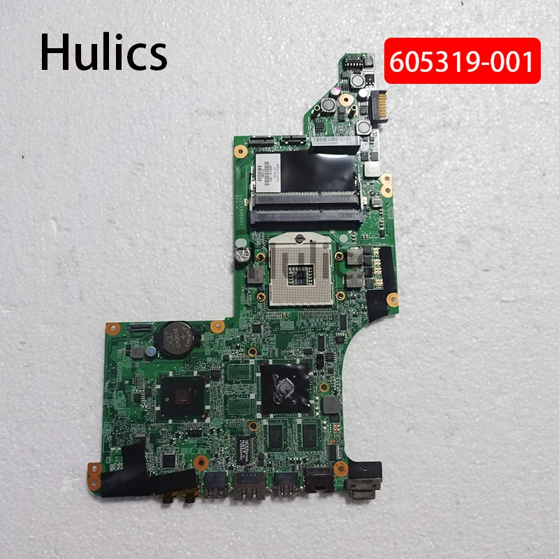 

Hulics Used 605319-001 Laptop Motherboard For Hp Pavilion DV7T DV7-4000 Hm55 ATI HD5470/512 Ddr3 DA0LX6MB6H1