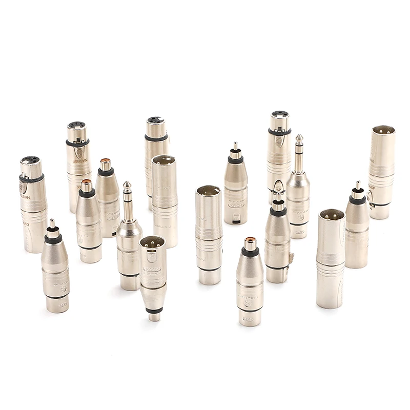 NEUTRIK 3 5 polak Audio Adapter konwersji płci gorączka XLR Cannon Lotus Stereo 6.35mm RCA Phono mężczyzna kobieta gniazdo wtykowe NA2MPMF — zdjęcie produktu 2