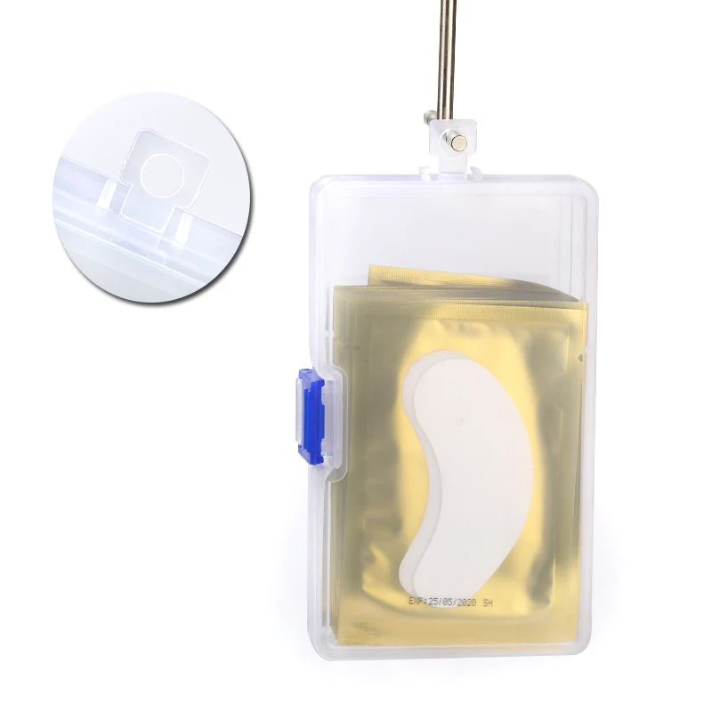 1 Stuks Wimper Extension Tool Box Stofdicht Transparant Plastic Wimpers Levert Accessoires Bergingen Case Makeup Box Gereedschap