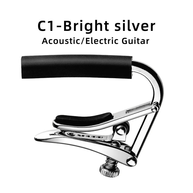 SHUBB    Capos. SHUBB capo model: C1/C1B/C1n/C1k - C2/C2n/C2k- S1 capos. Suitable for acoustic/electric guitar/classical guitar.