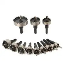 12pcs HSS Drill Bit Set 15-50mm #4