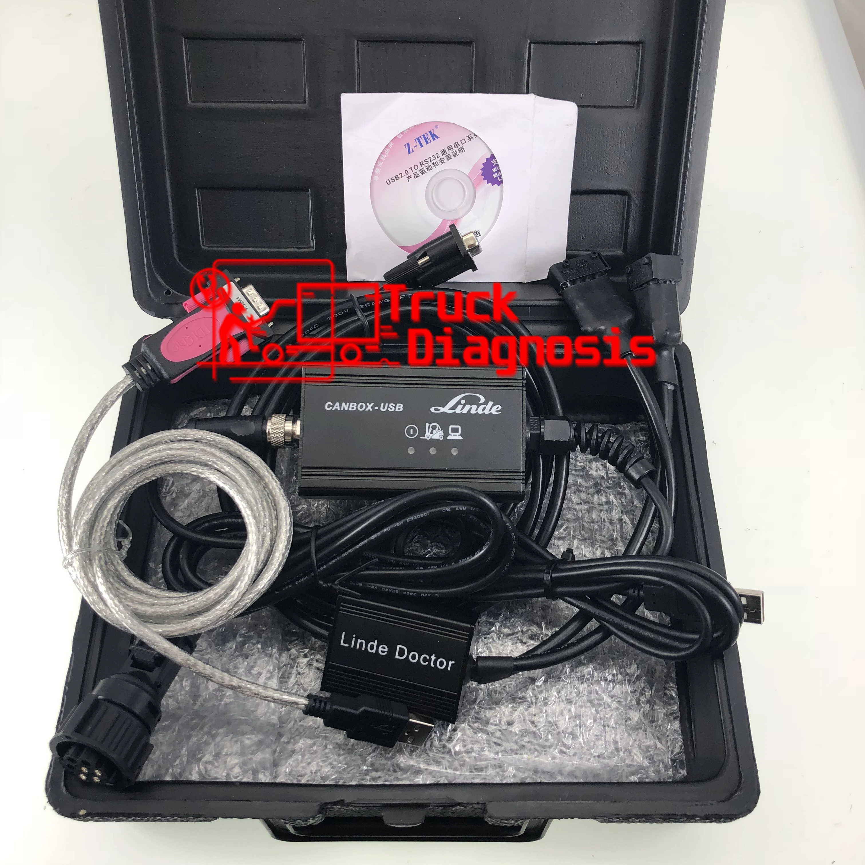 Forklift Linde Canbox Doctor Diagnostic scanner Linde Pathfinder Software LINDE LSG Linde Forklift Truck Diagnostic Tool