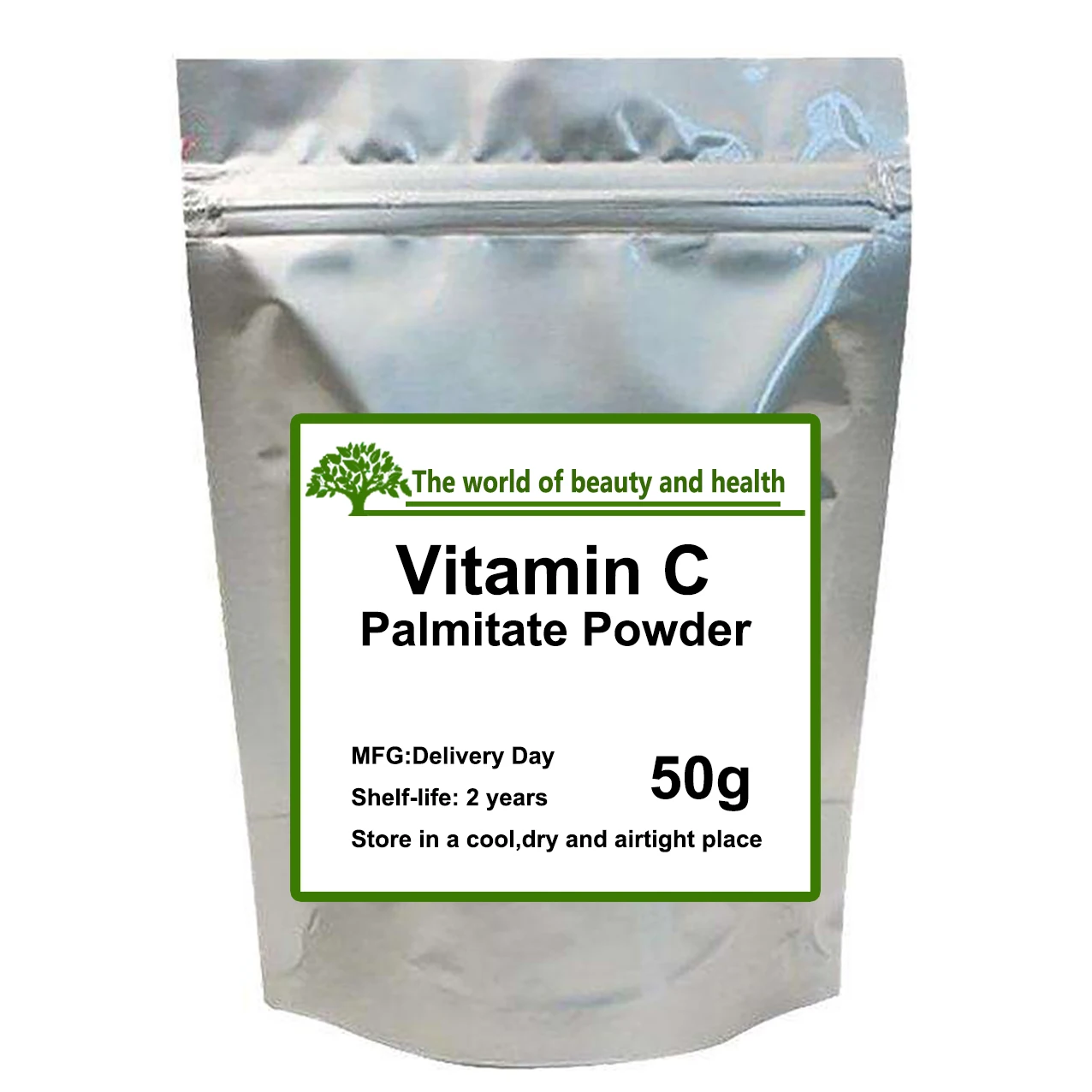 

Hot Selling Vitamin C Palmitate Powder, Skin Whitening, Brighten ,Anti Aging ,Smooth,Cosmetic Raw