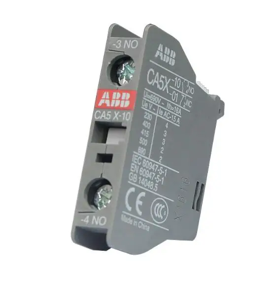 

CA5X-10 10139487 1SBN019010R1010 AC Auxiliary Contact Circuit Breaker