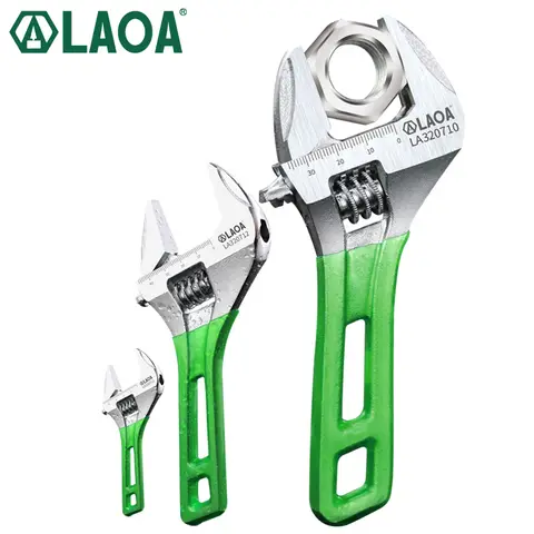 Short Handle Adjustable Monkey Wrench LAOA