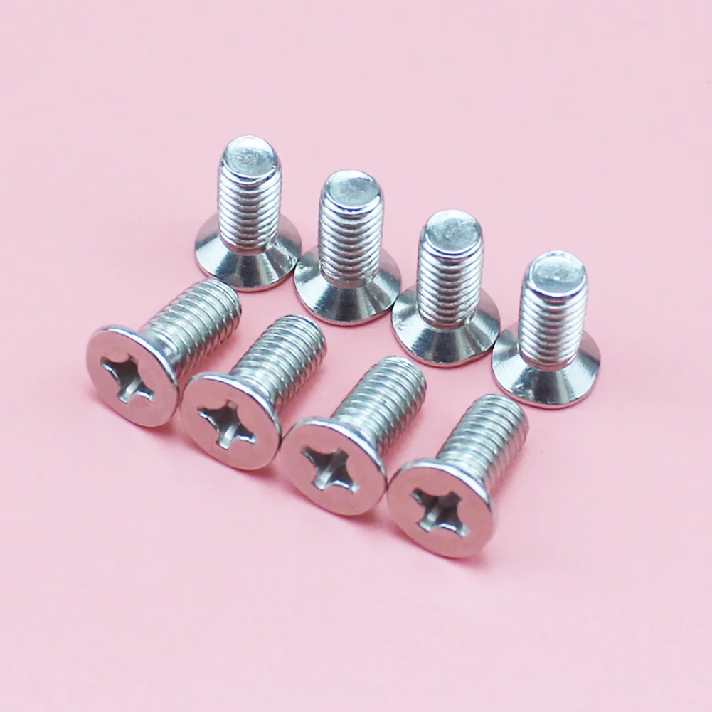 8PCS for Hyundai Kia Stainless Steel Front Brake Disc Rotor Screws  (6mm)