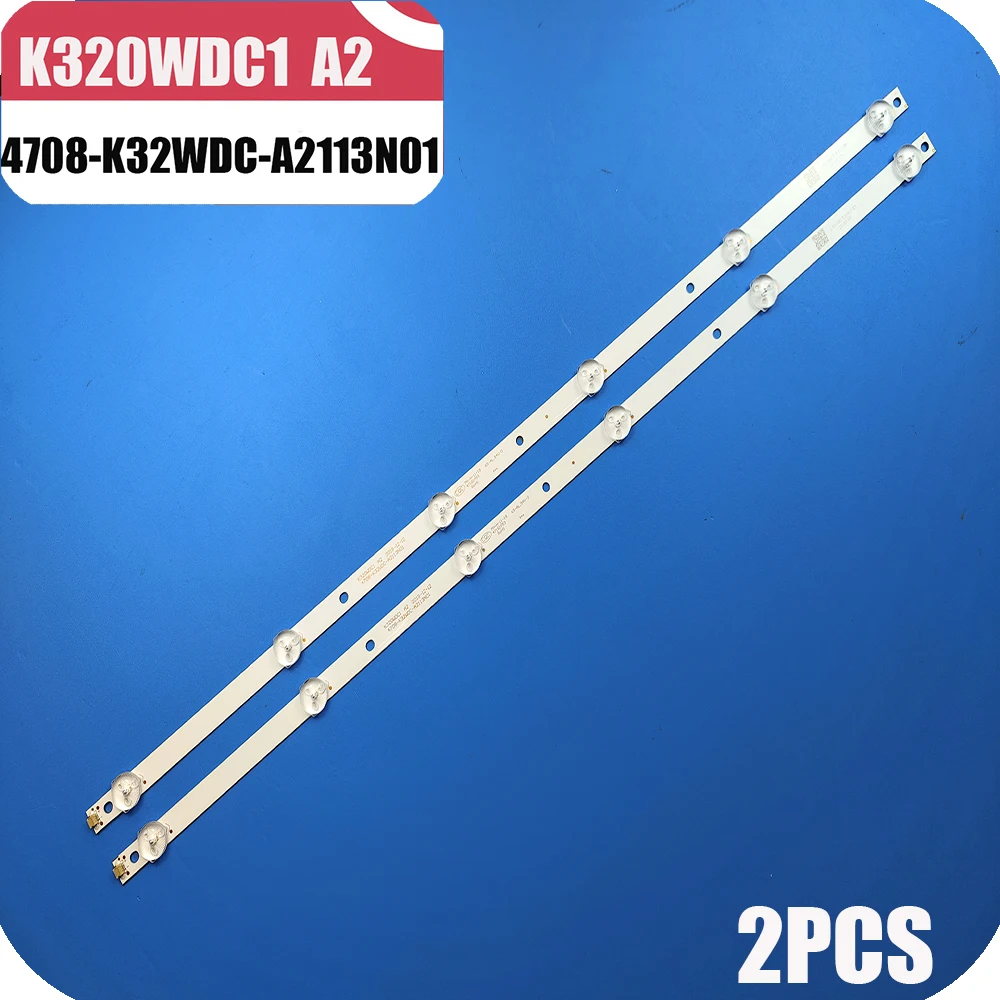 Listwa podświetlająca LED do 32-calowego K320WDC1 A2 4708-K32WDC-A2113N01 6LED 583Mm TX-32ER250ZZ K320WDC2B K320WDC 1176021