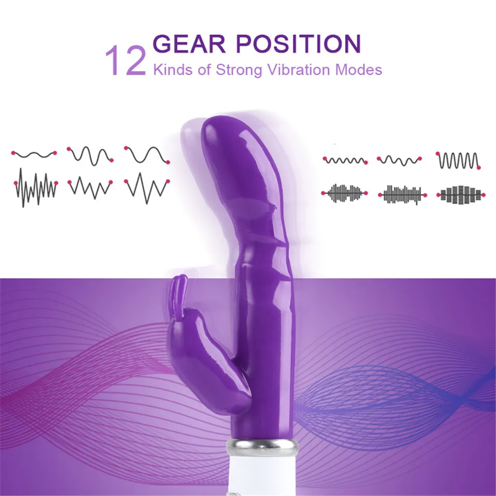Double Head Vibrator Vaginal Massage Dildo Sex Toys for Women G-Spot Vibrating Love Egg Clitoris Stimulator Female Masturbator image 5