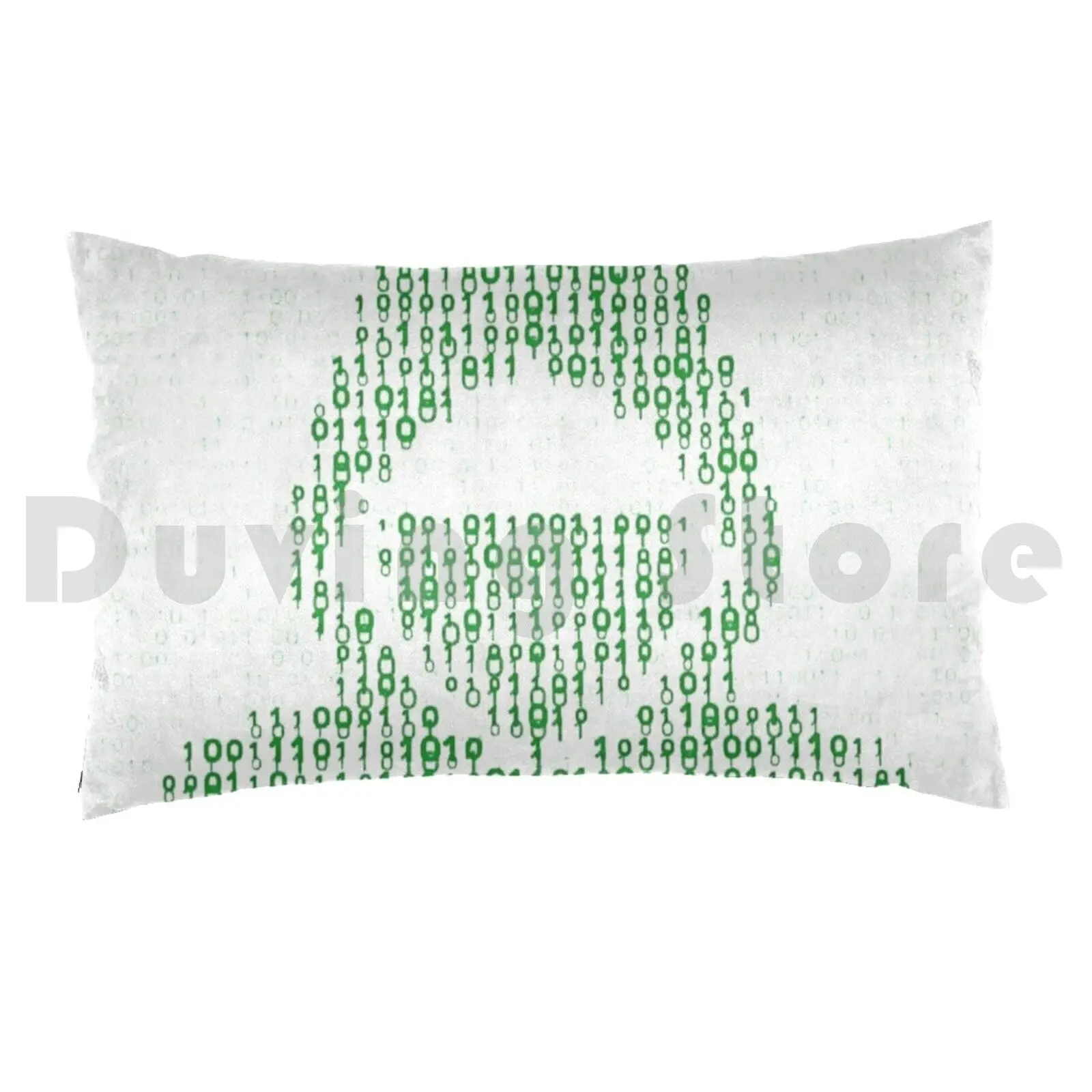 Hacker Pillow Case DIY 50*70 Hacker Fork Bomb Hackers Computer Bash Funny Programming Code Trump White Text